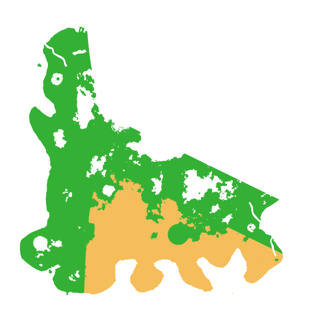 Biome Rust Map: Procedural Map, Size: 4000, Seed: 1662499
