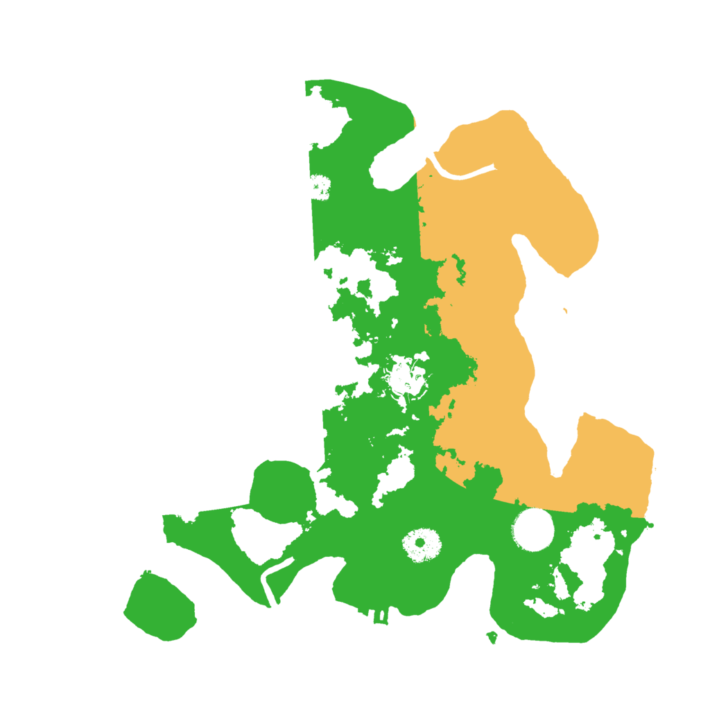 Biome Rust Map: Procedural Map, Size: 3000, Seed: 732347181