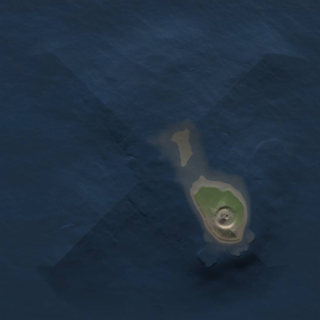 Rust Map: Procedural Map, Size: 1000, Seed: 34512, 1 Monuments