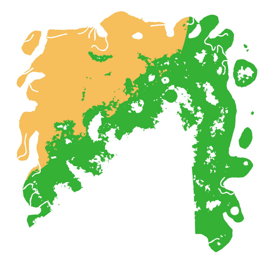 Biome Rust Map: Procedural Map, Size: 5500, Seed: 621782