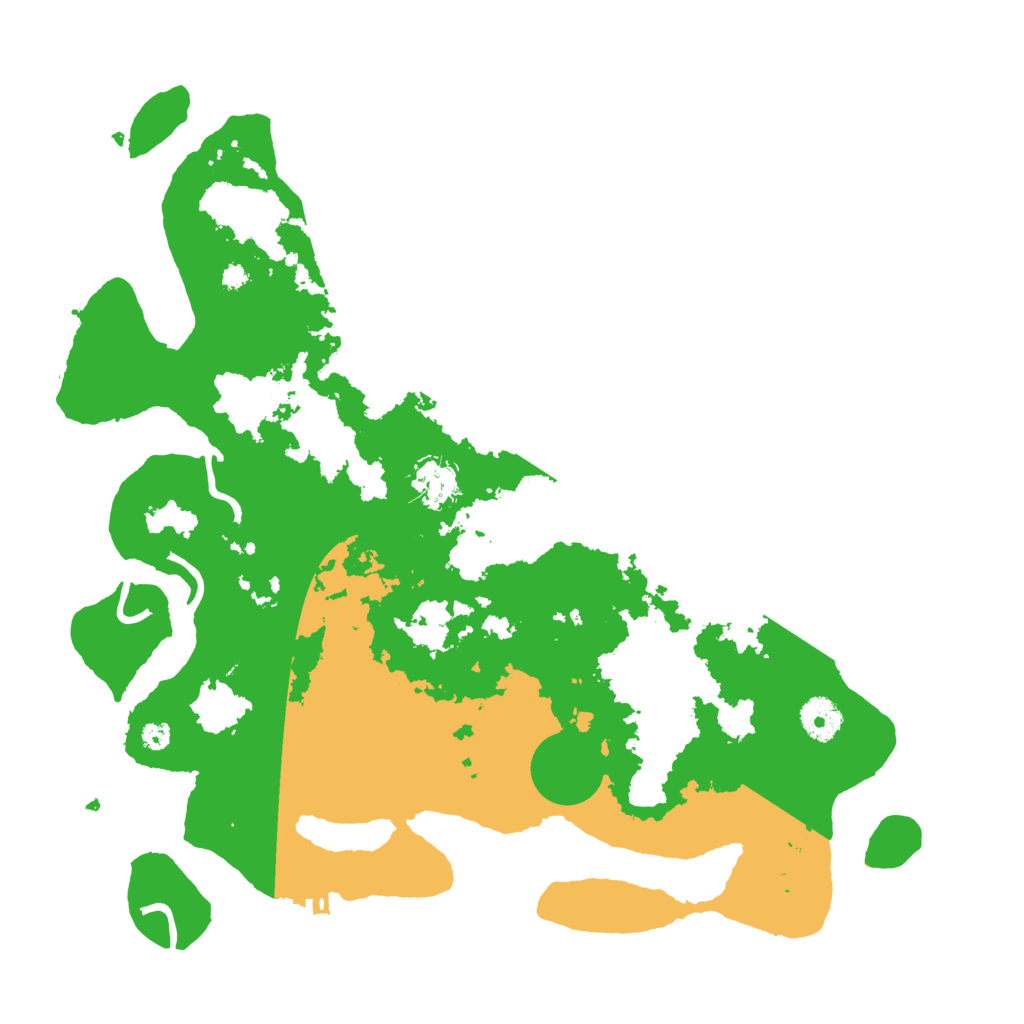 Biome Rust Map: Procedural Map, Size: 3700, Seed: 1583008439