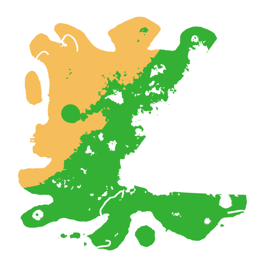Biome Rust Map: Procedural Map, Size: 3800, Seed: 453593134