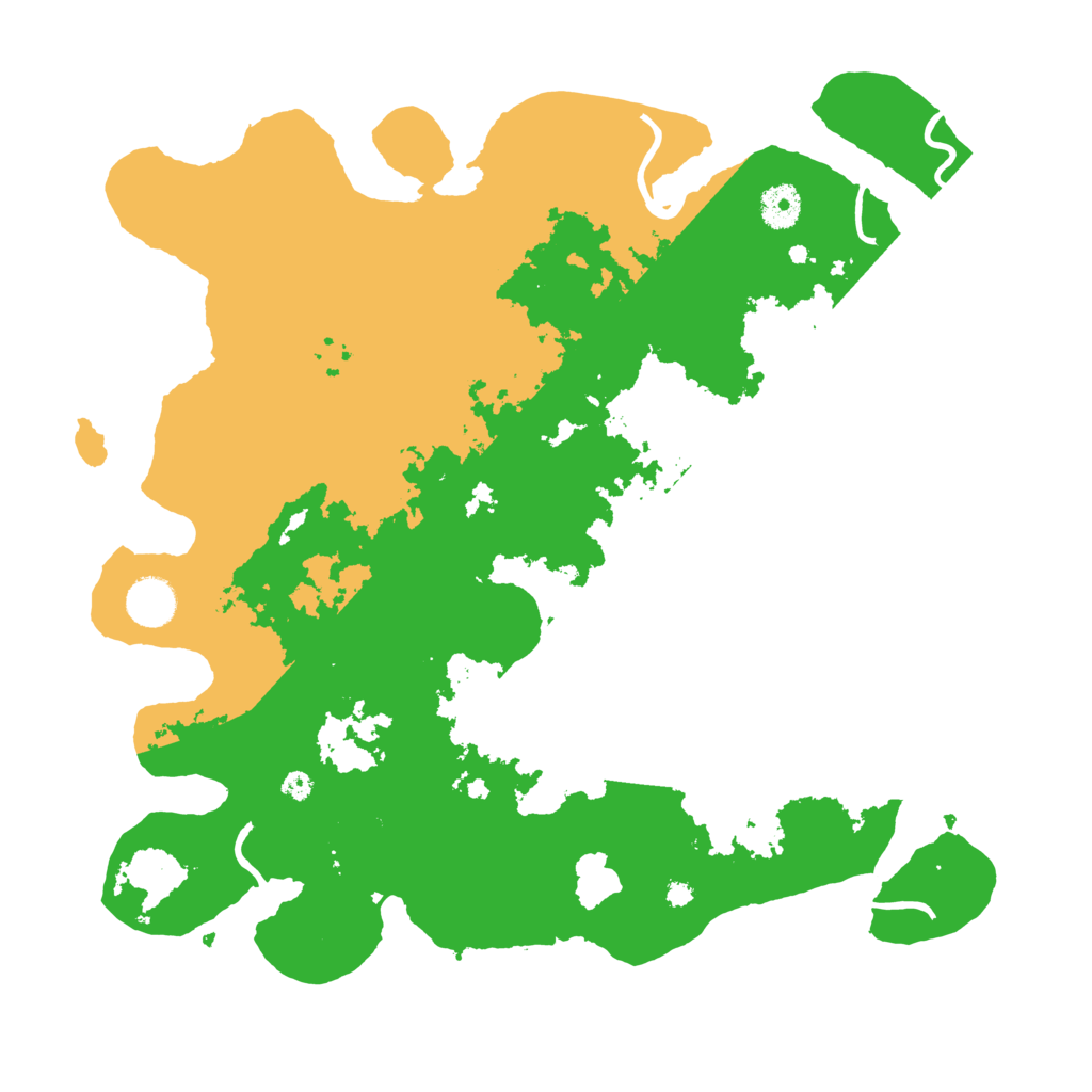 Biome Rust Map: Procedural Map, Size: 3850, Seed: 2037008453