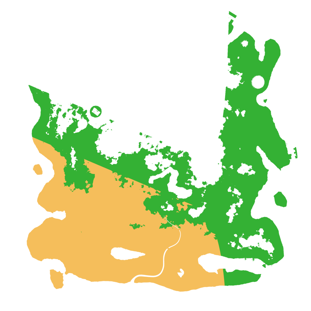 Biome Rust Map: Procedural Map, Size: 4250, Seed: 1082058171