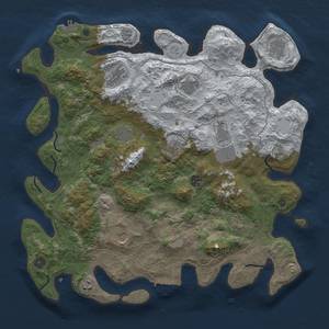 Thumbnail Rust Map: Procedural Map, Size: 4250, Seed: 69, 20 Monuments