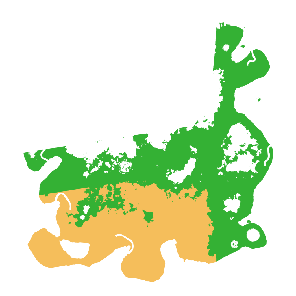 Biome Rust Map: Procedural Map, Size: 4000, Seed: 42982344