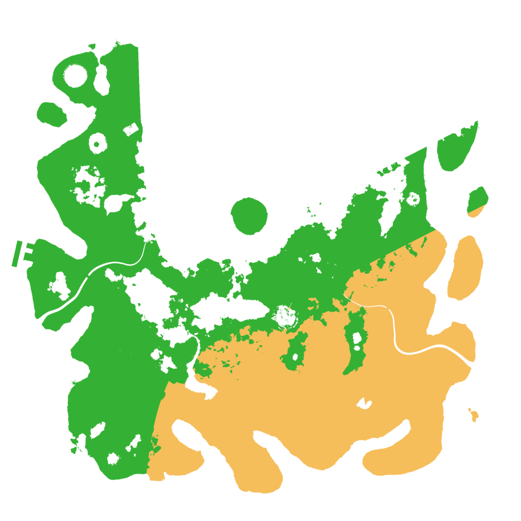 Biome Rust Map: Procedural Map, Size: 4000, Seed: 8042022