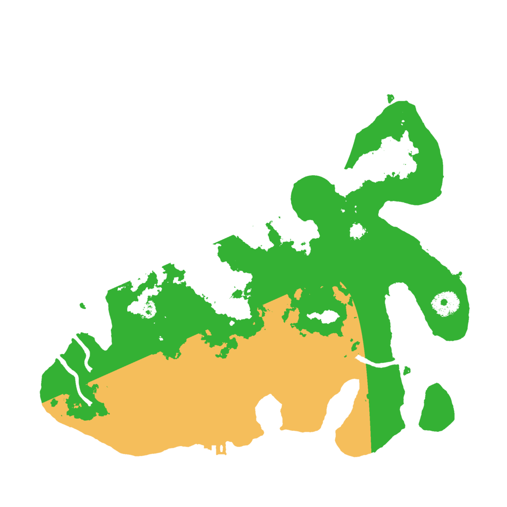 Biome Rust Map: Procedural Map, Size: 3000, Seed: 67113