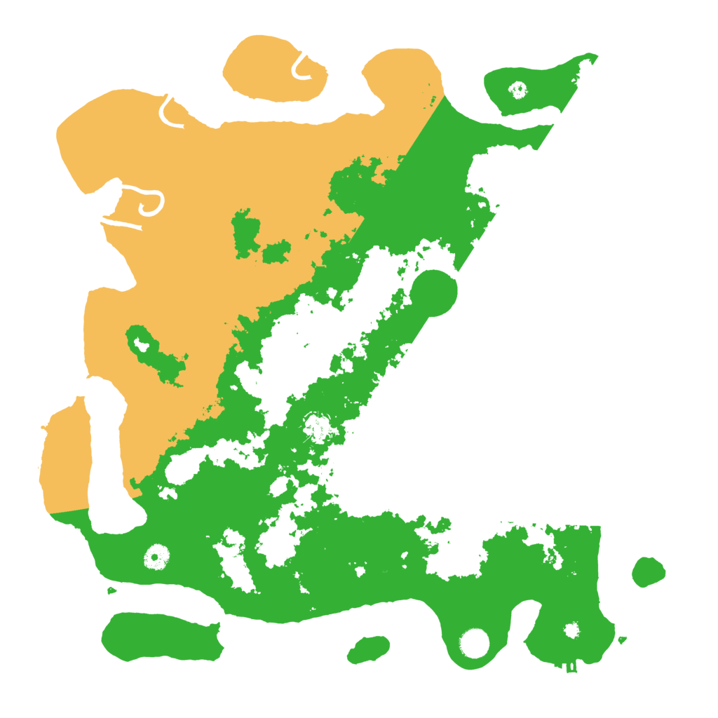 Biome Rust Map: Procedural Map, Size: 4250, Seed: 1296839869