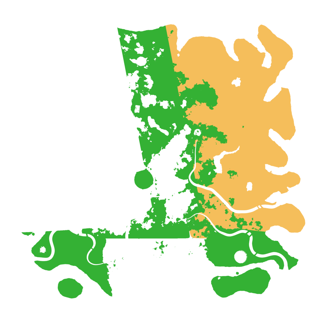 Biome Rust Map: Procedural Map, Size: 4500, Seed: 472952