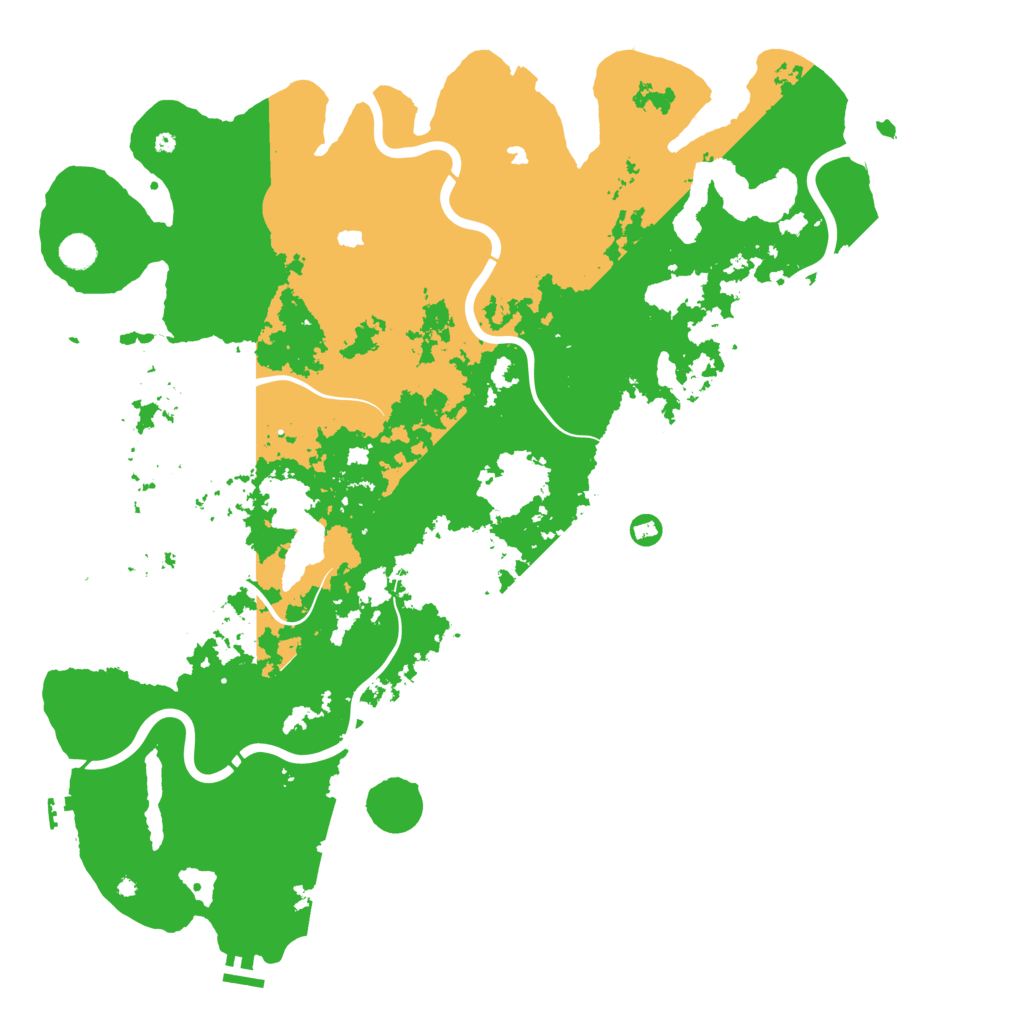 Biome Rust Map: Procedural Map, Size: 5000, Seed: 332972353
