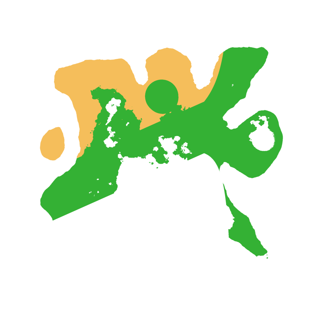 Biome Rust Map: Barren, Size: 2500, Seed: 30