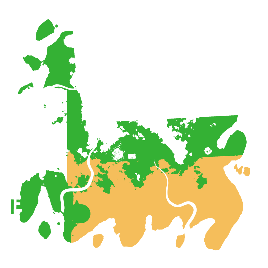 Biome Rust Map: Procedural Map, Size: 3750, Seed: 1010442112