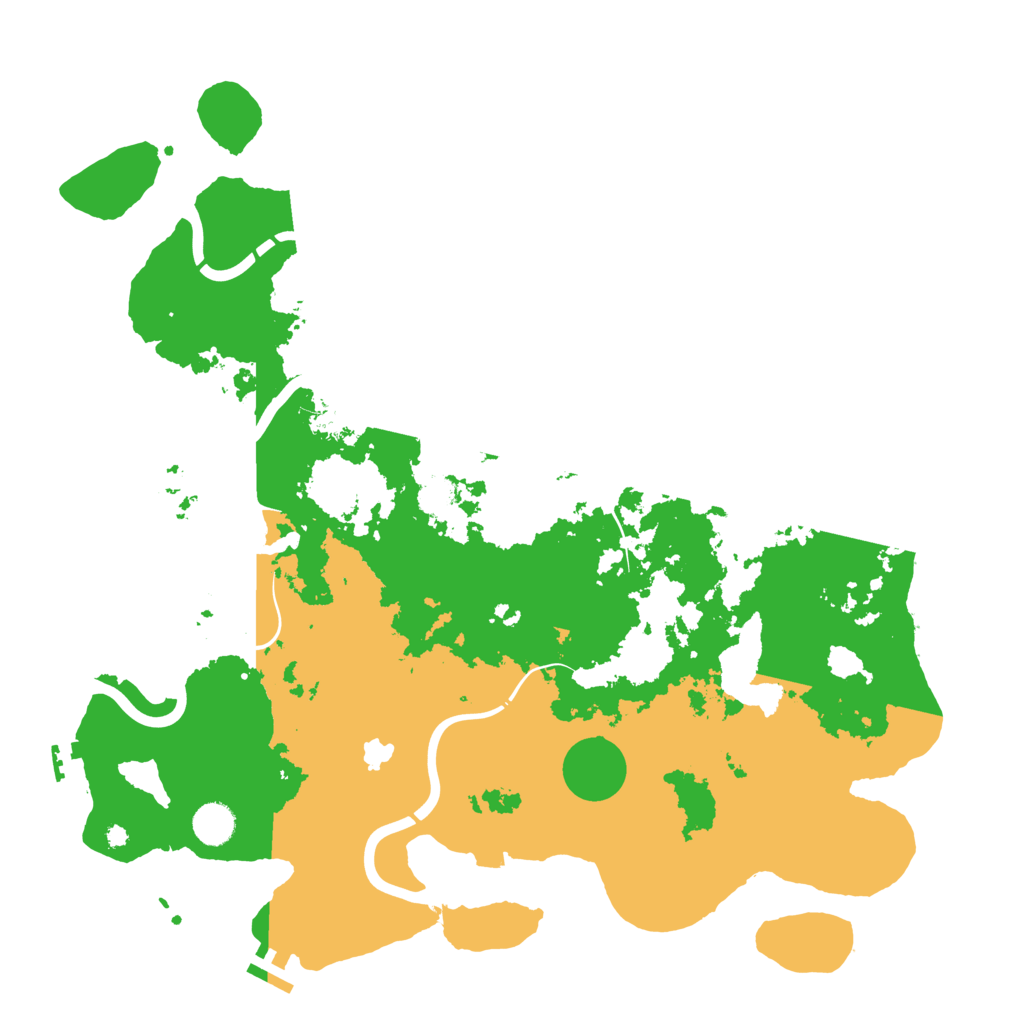 Biome Rust Map: Procedural Map, Size: 4250, Seed: 576446259