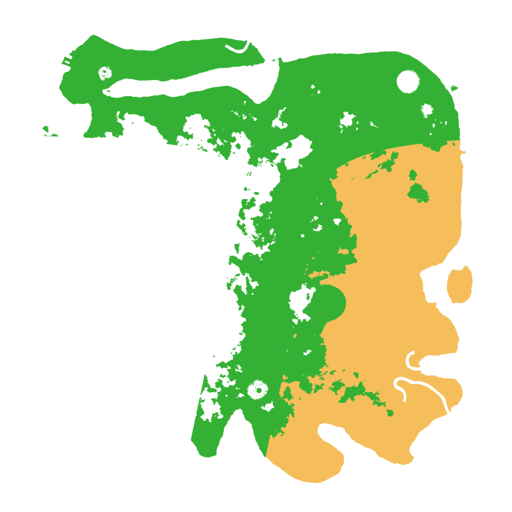 Biome Rust Map: Procedural Map, Size: 4000, Seed: 829883661