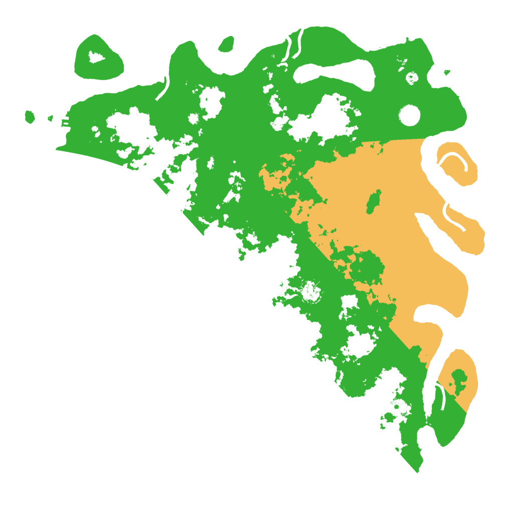 Biome Rust Map: Procedural Map, Size: 4300, Seed: 1022737386