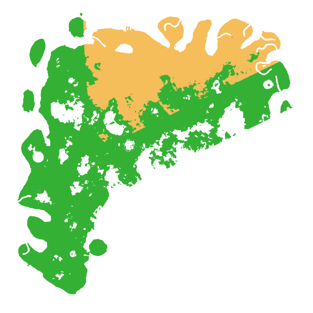 Biome Rust Map: Procedural Map, Size: 5000, Seed: 35002169