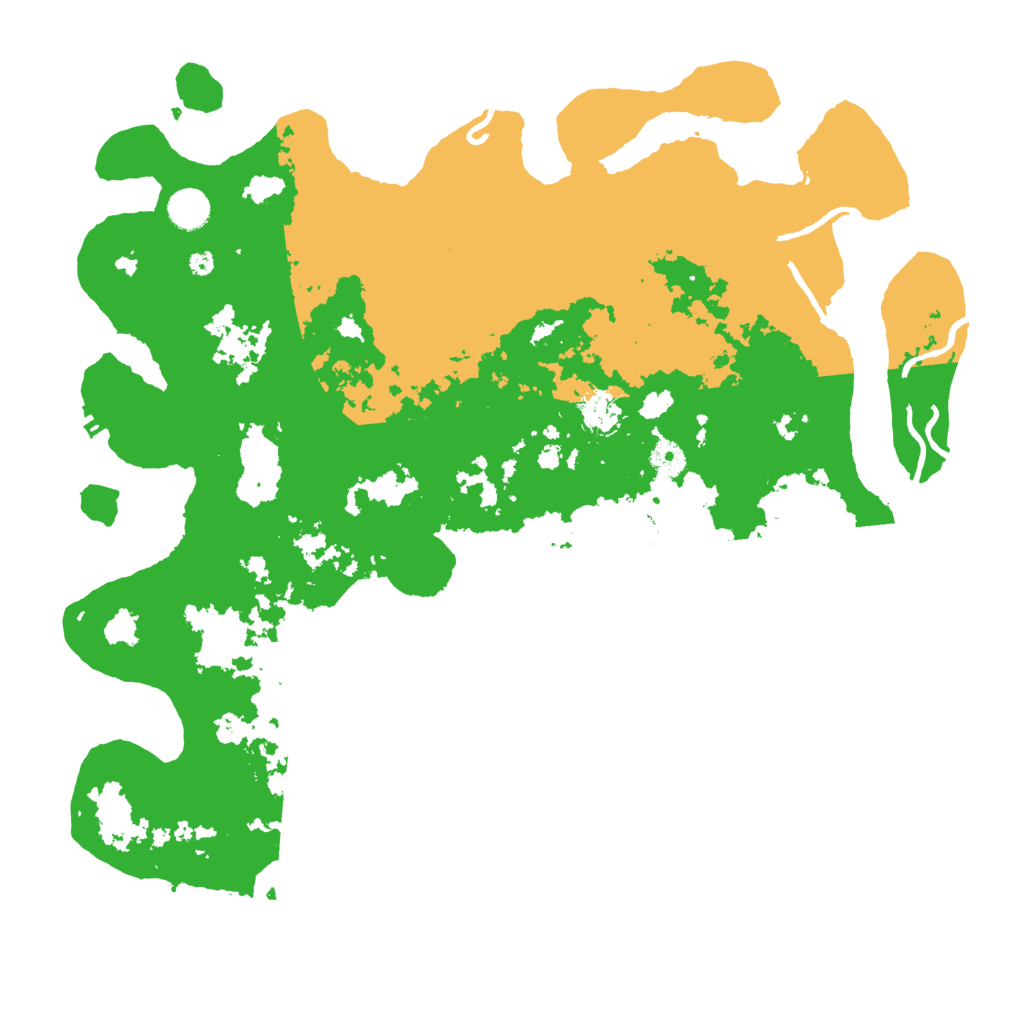 Biome Rust Map: Procedural Map, Size: 4300, Seed: 8763915