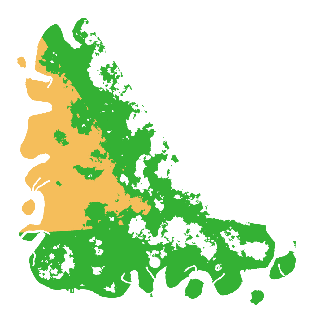 Biome Rust Map: Procedural Map, Size: 5000, Seed: 1689183890