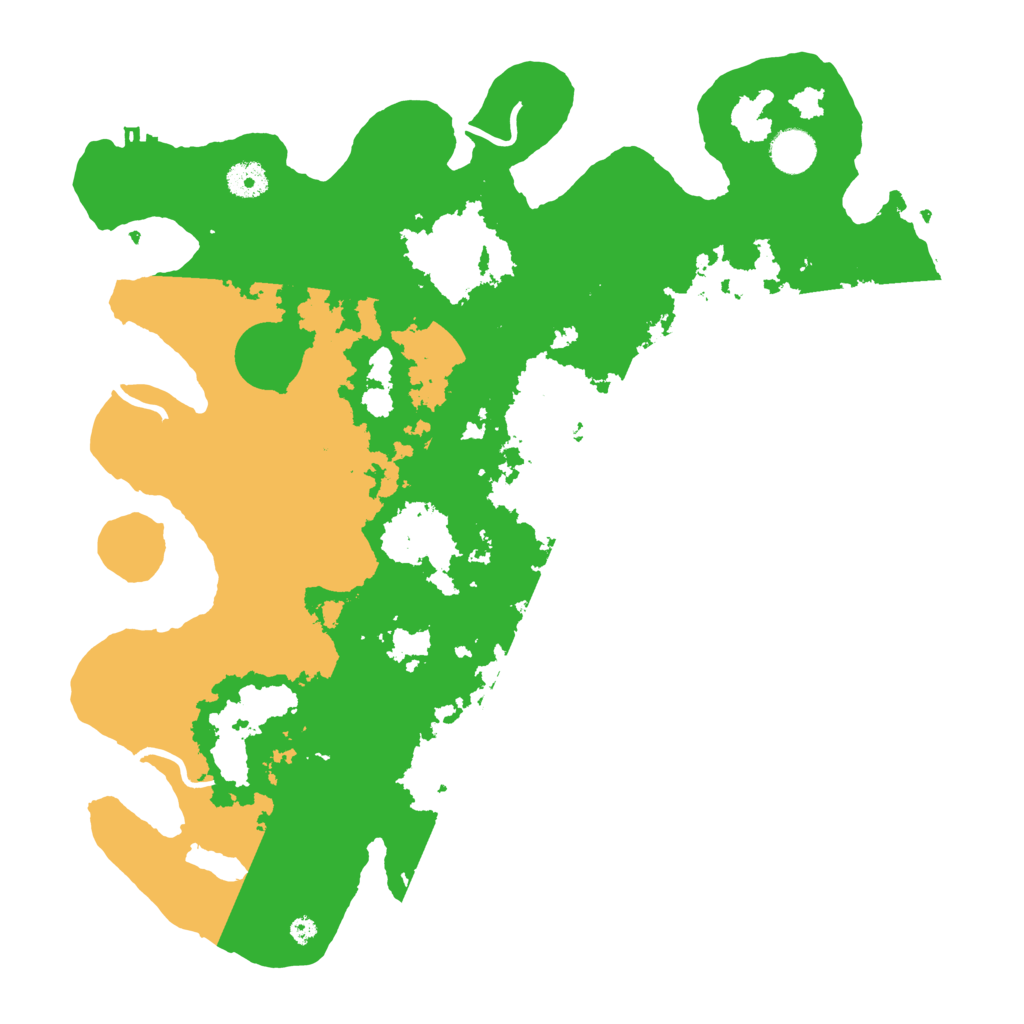 Biome Rust Map: Procedural Map, Size: 4000, Seed: 1068