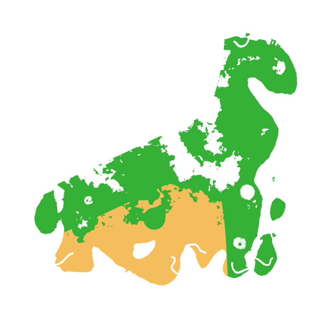 Biome Rust Map: Procedural Map, Size: 3750, Seed: 23492454