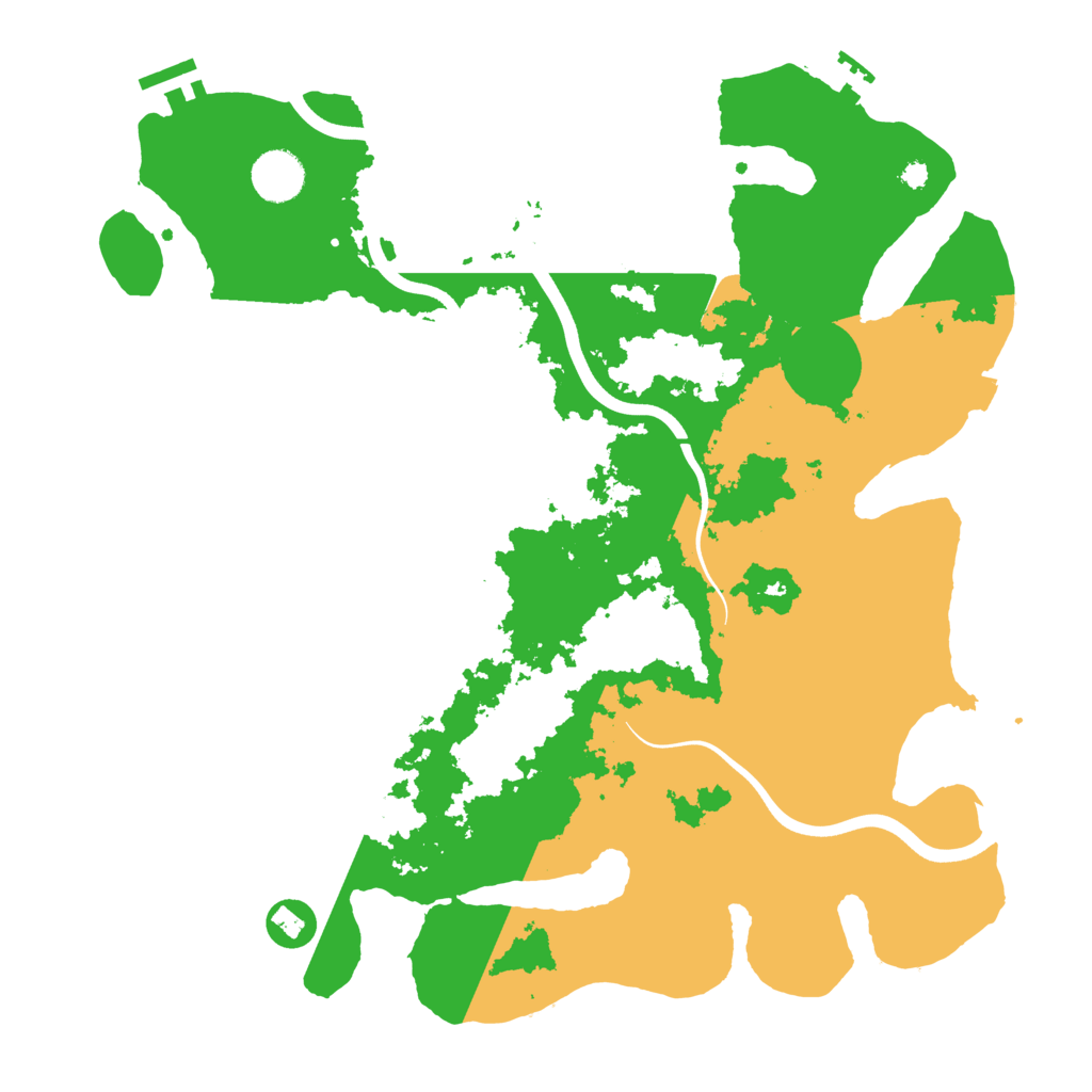 Biome Rust Map: Procedural Map, Size: 3750, Seed: 6530330