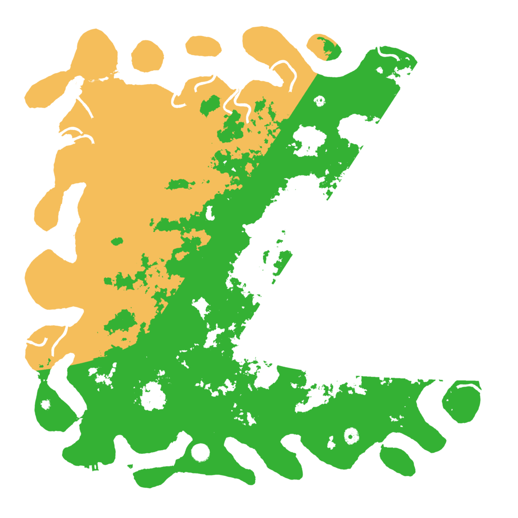 Biome Rust Map: Procedural Map, Size: 5000, Seed: 940397143