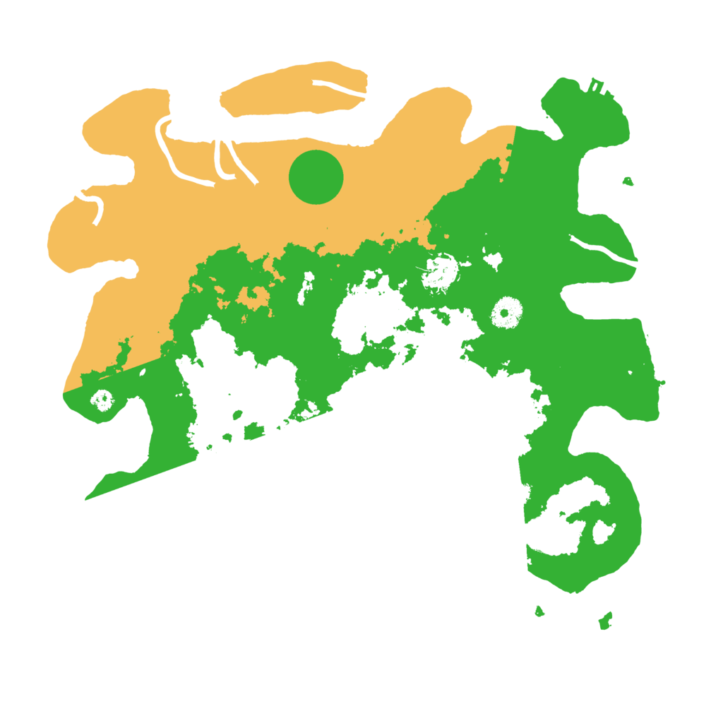 Biome Rust Map: Procedural Map, Size: 3500, Seed: 1288774155