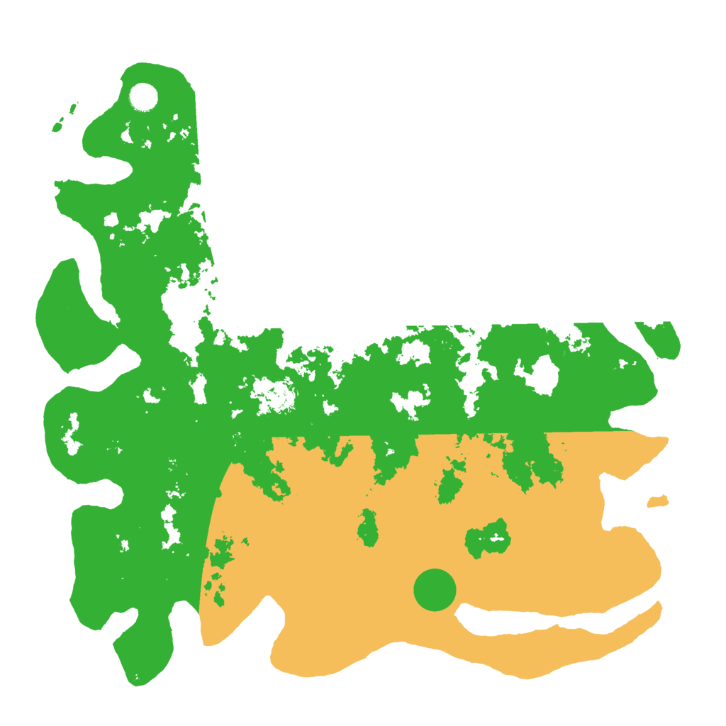 Biome Rust Map: Barren, Size: 4500, Seed: 15128445