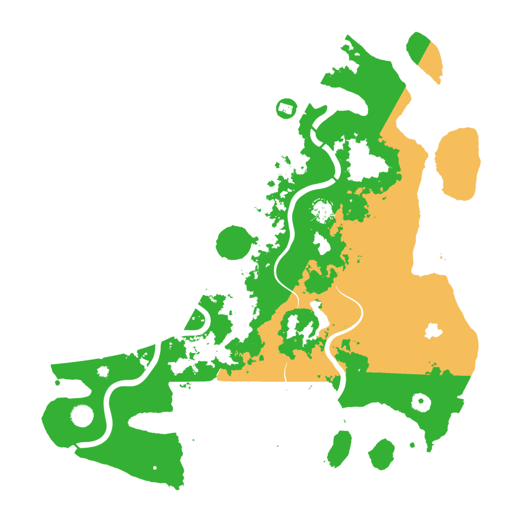 Biome Rust Map: Procedural Map, Size: 4000, Seed: 2139545464