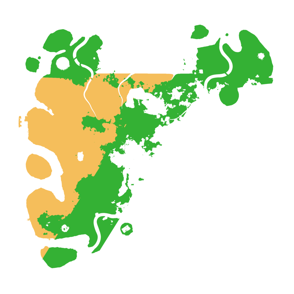 Biome Rust Map: Procedural Map, Size: 4000, Seed: 6372840