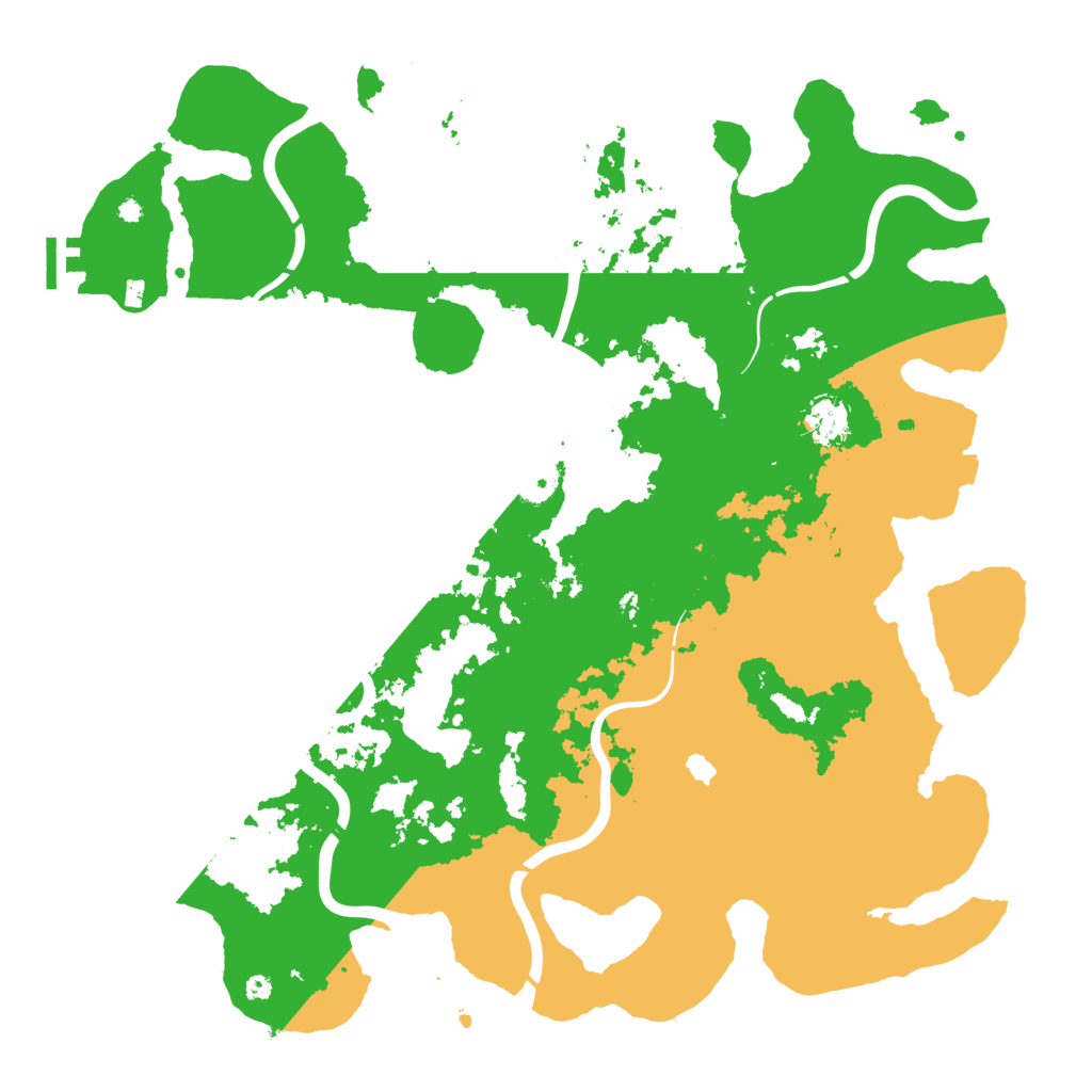 Biome Rust Map: Procedural Map, Size: 4250, Seed: 709142203