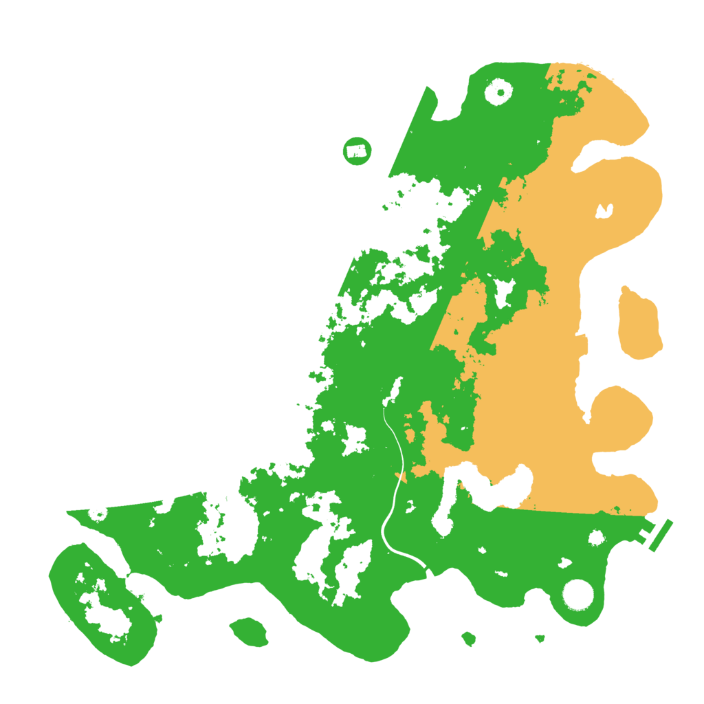 Biome Rust Map: Procedural Map, Size: 4000, Seed: 722403