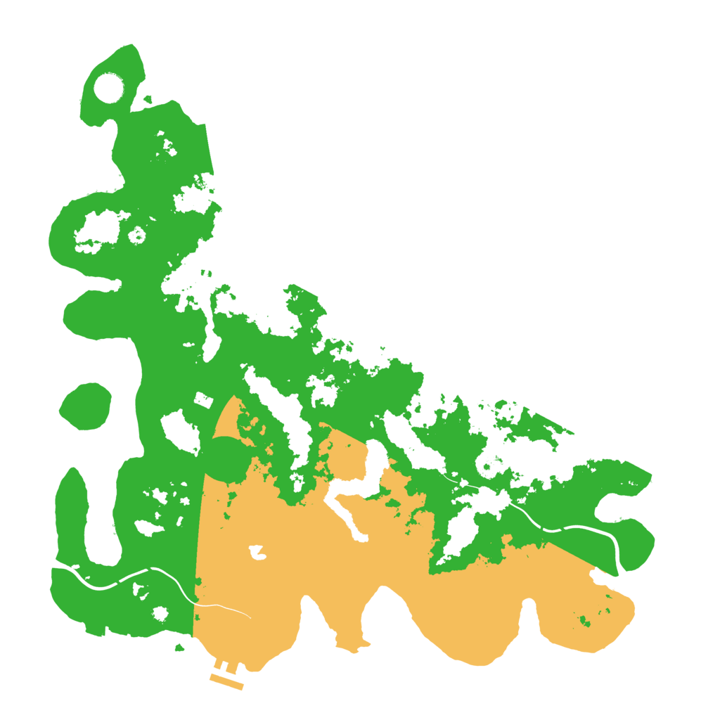 Biome Rust Map: Procedural Map, Size: 4250, Seed: 2564456