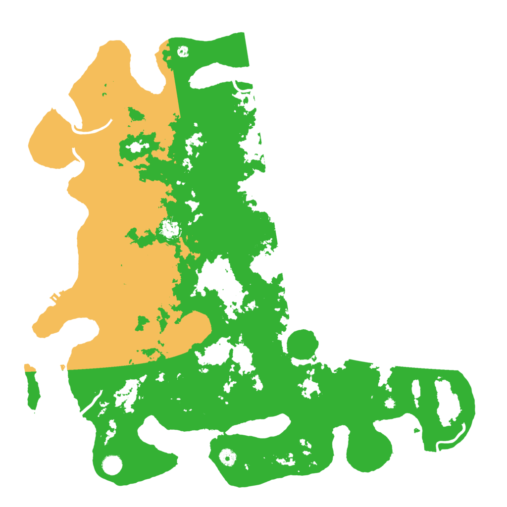 Biome Rust Map: Procedural Map, Size: 4500, Seed: 68