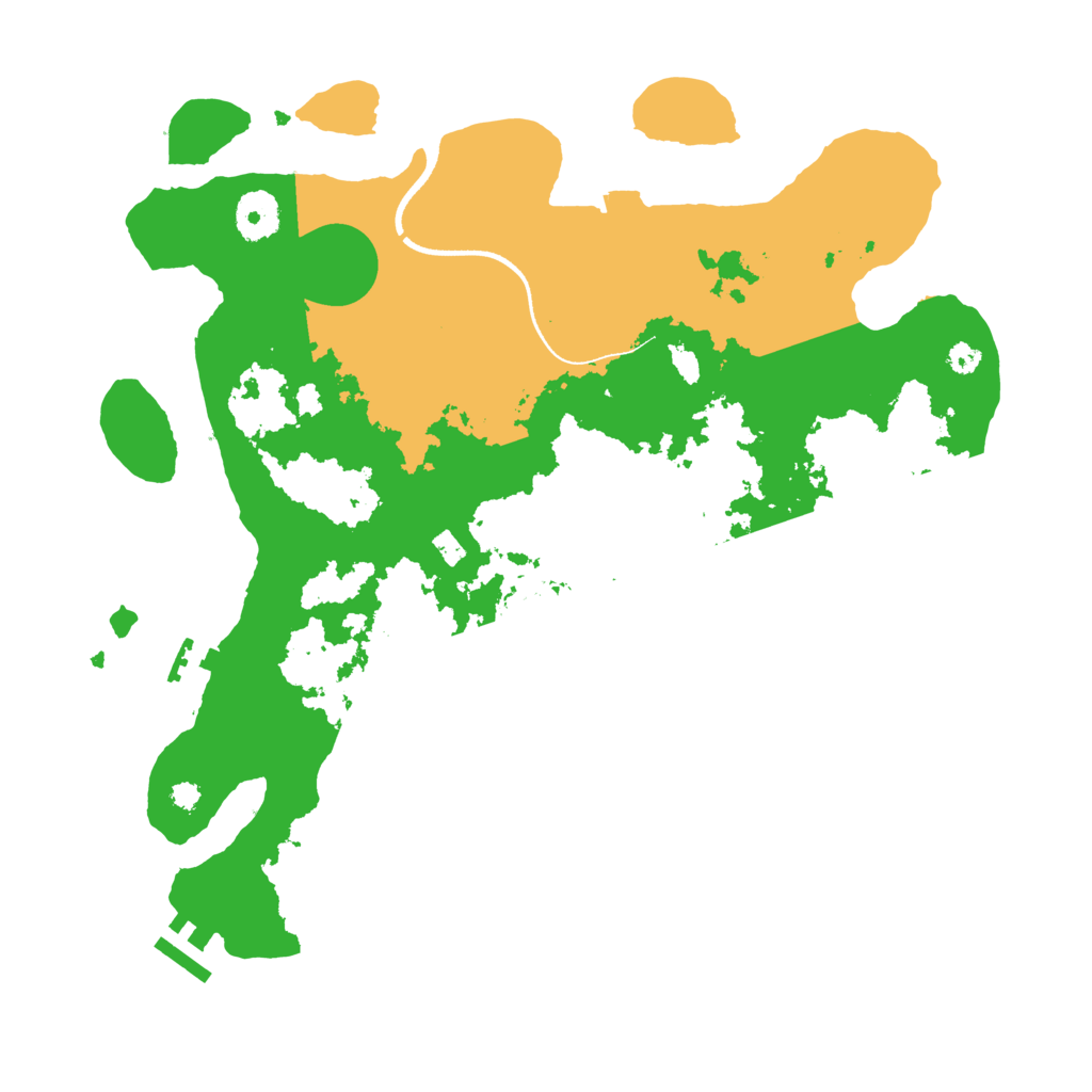 Biome Rust Map: Procedural Map, Size: 3500, Seed: 65871962