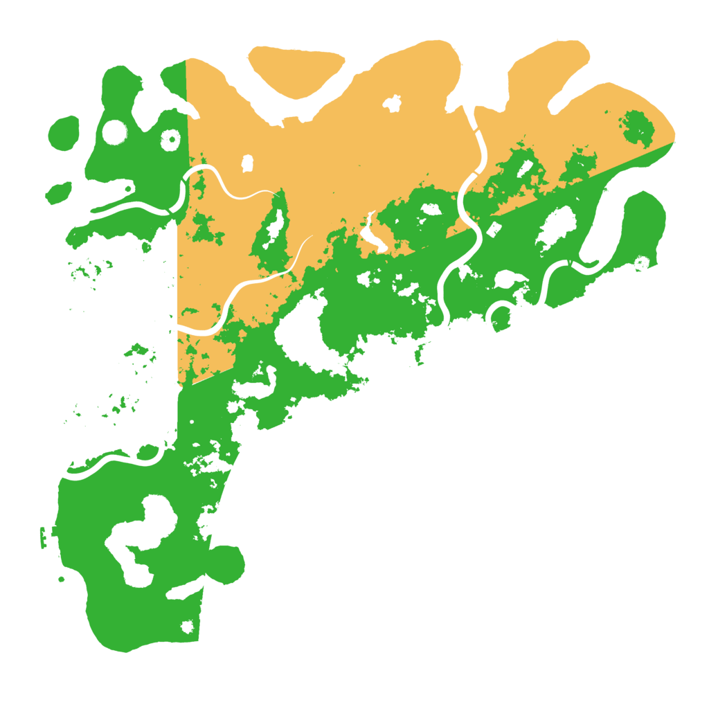 Biome Rust Map: Procedural Map, Size: 5000, Seed: 934547