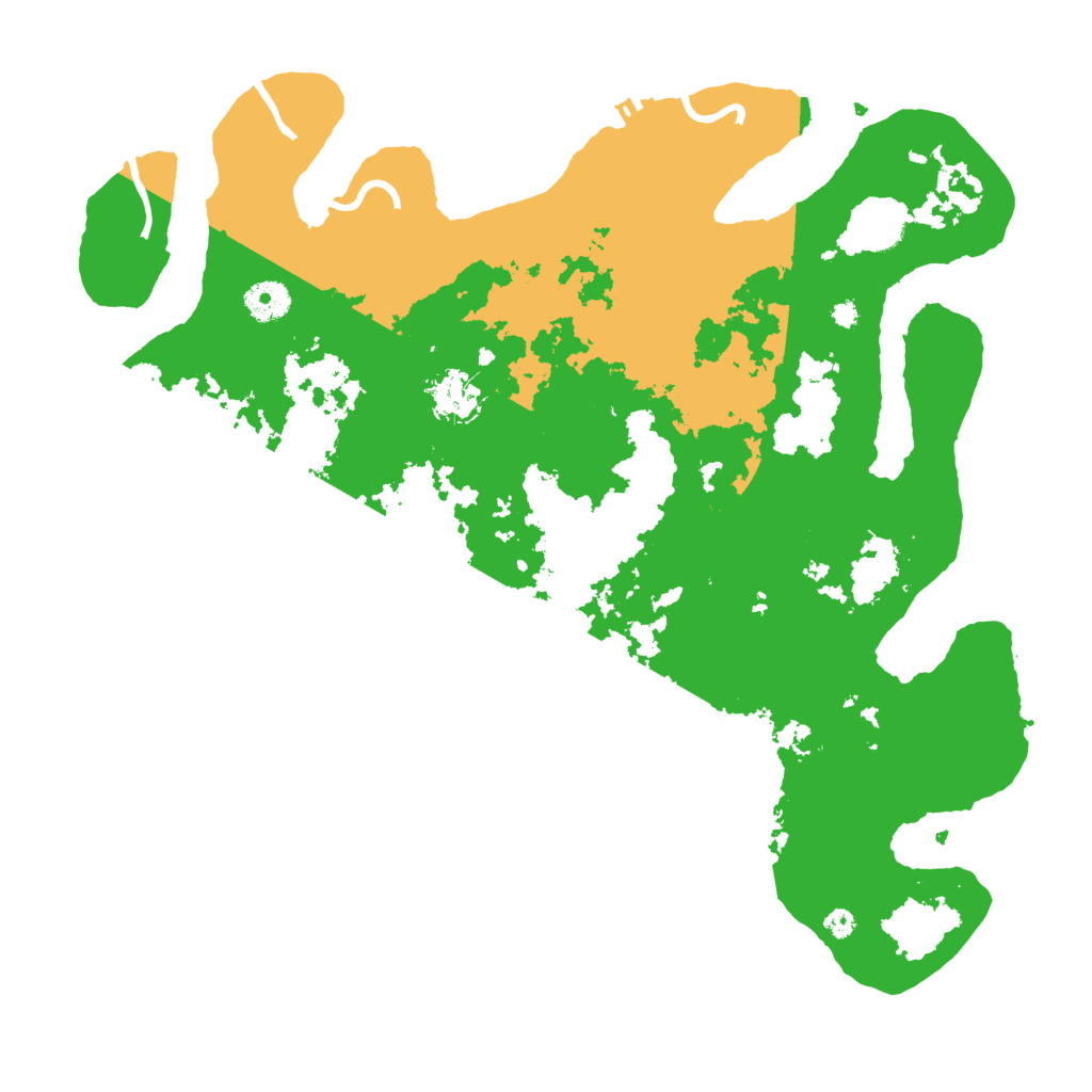 Biome Rust Map: Procedural Map, Size: 3850, Seed: 633492162