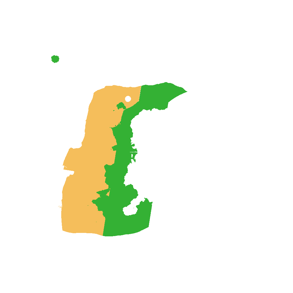 Biome Rust Map: Procedural Map, Size: 1500, Seed: 280085