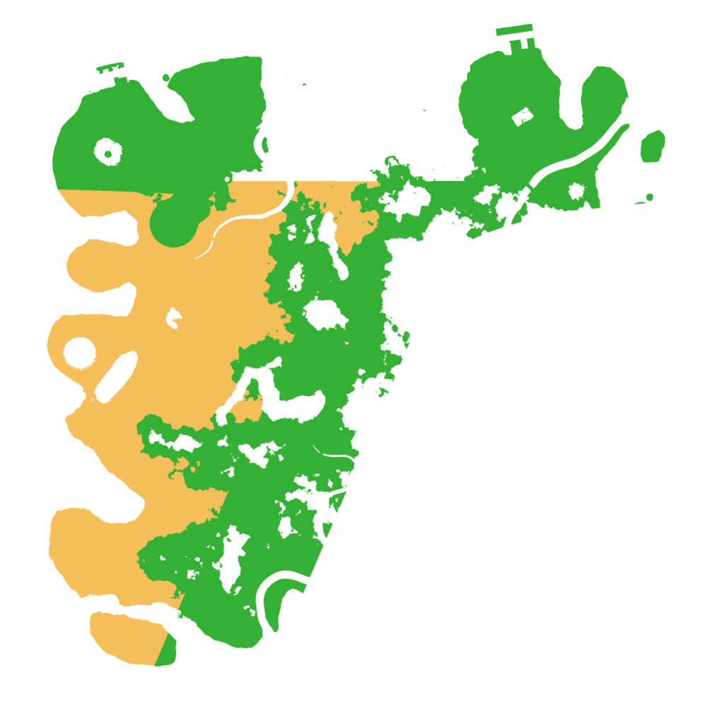 Biome Rust Map: Procedural Map, Size: 4000, Seed: 138