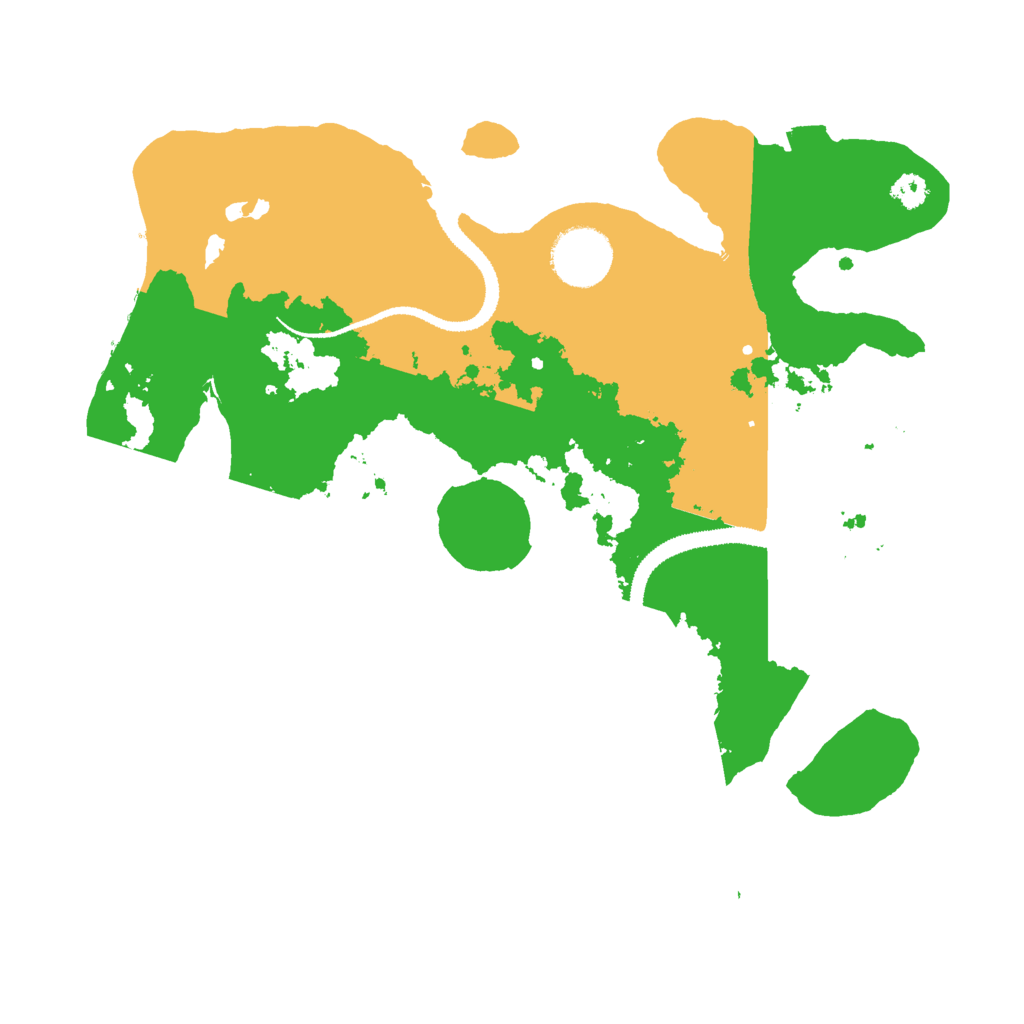 Biome Rust Map: Procedural Map, Size: 3000, Seed: 554643784