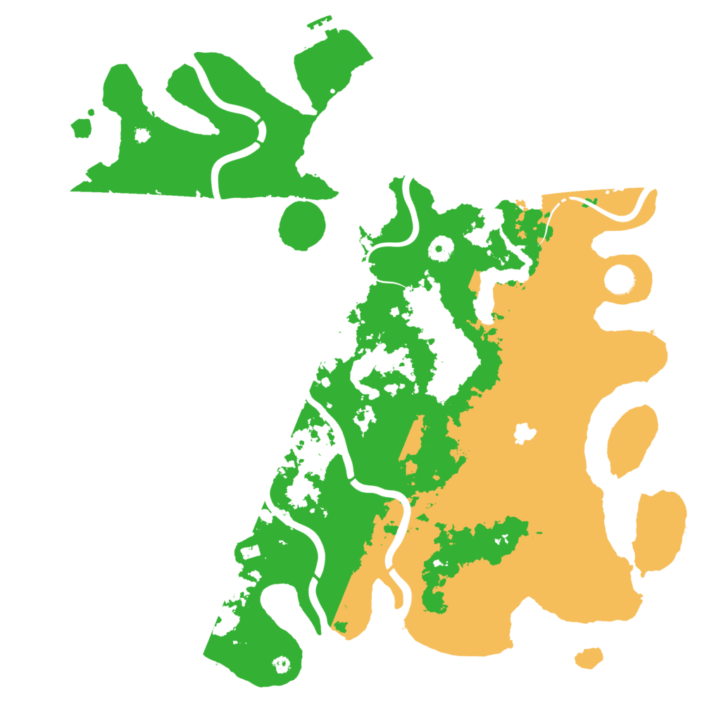 Biome Rust Map: Procedural Map, Size: 4250, Seed: 1375908562