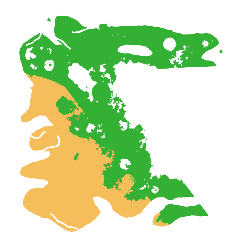 Biome Rust Map: Procedural Map, Size: 3500, Seed: 1600894351