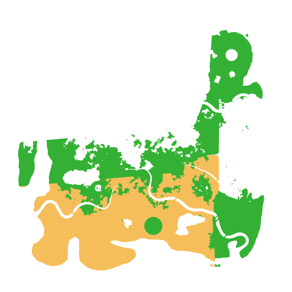 Biome Rust Map: Procedural Map, Size: 4300, Seed: 1783281444