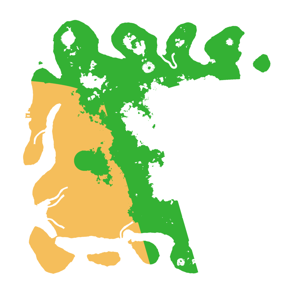 Biome Rust Map: Procedural Map, Size: 3850, Seed: 588372584