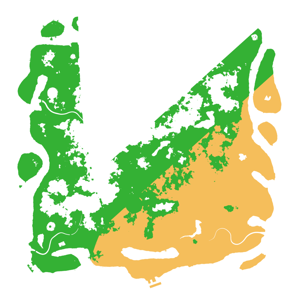 Biome Rust Map: Procedural Map, Size: 5000, Seed: 1738777941