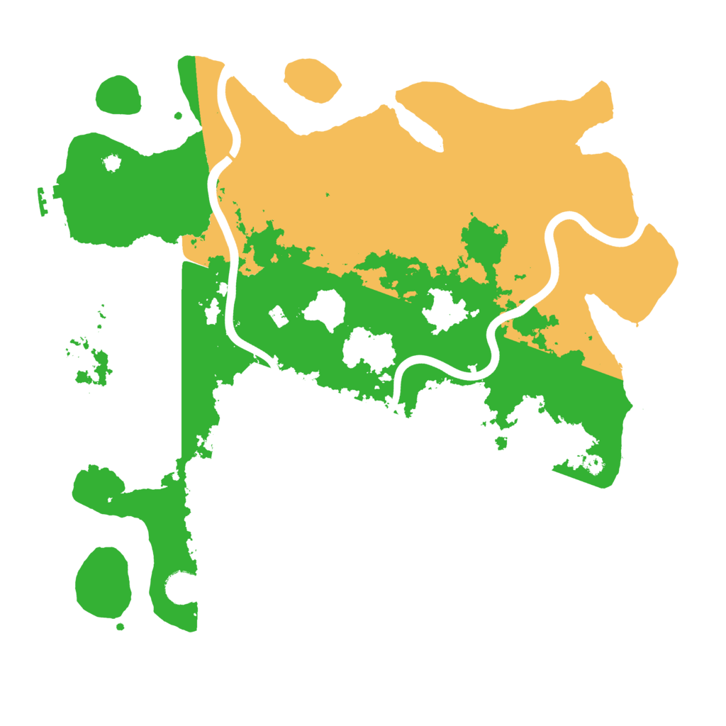 Biome Rust Map: Procedural Map, Size: 3850, Seed: 339262243