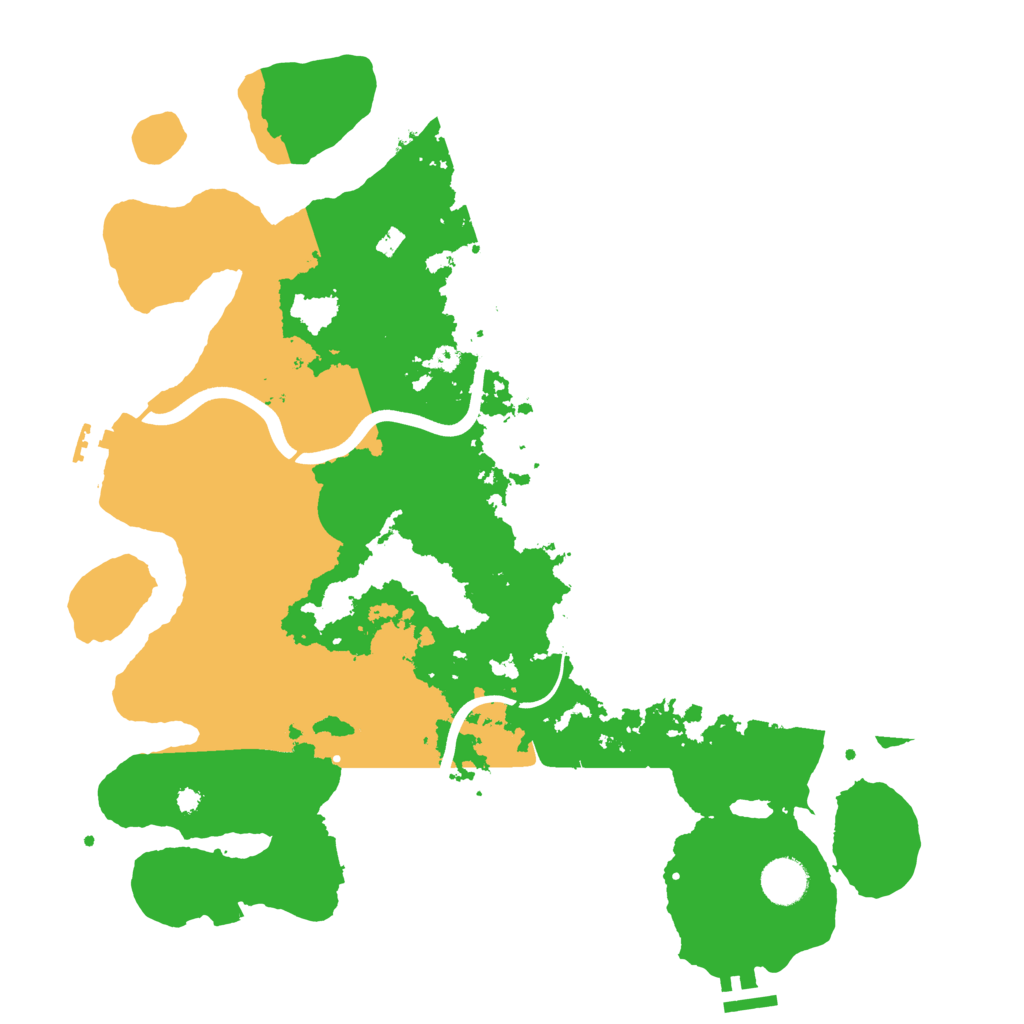 Biome Rust Map: Procedural Map, Size: 3850, Seed: 522398654