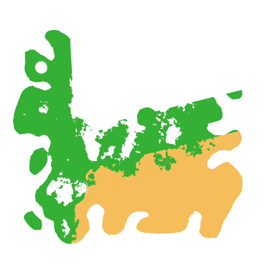 Biome Rust Map: Barren, Size: 3800, Seed: 1