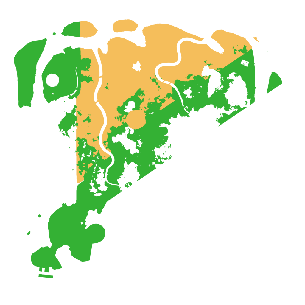 Biome Rust Map: Procedural Map, Size: 4250, Seed: 16